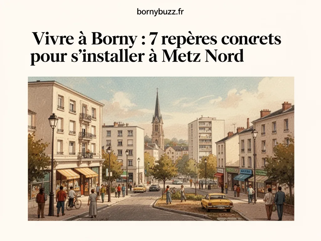Vivre à Borny : 7 repères concrets pour s'installer à Metz Nord
