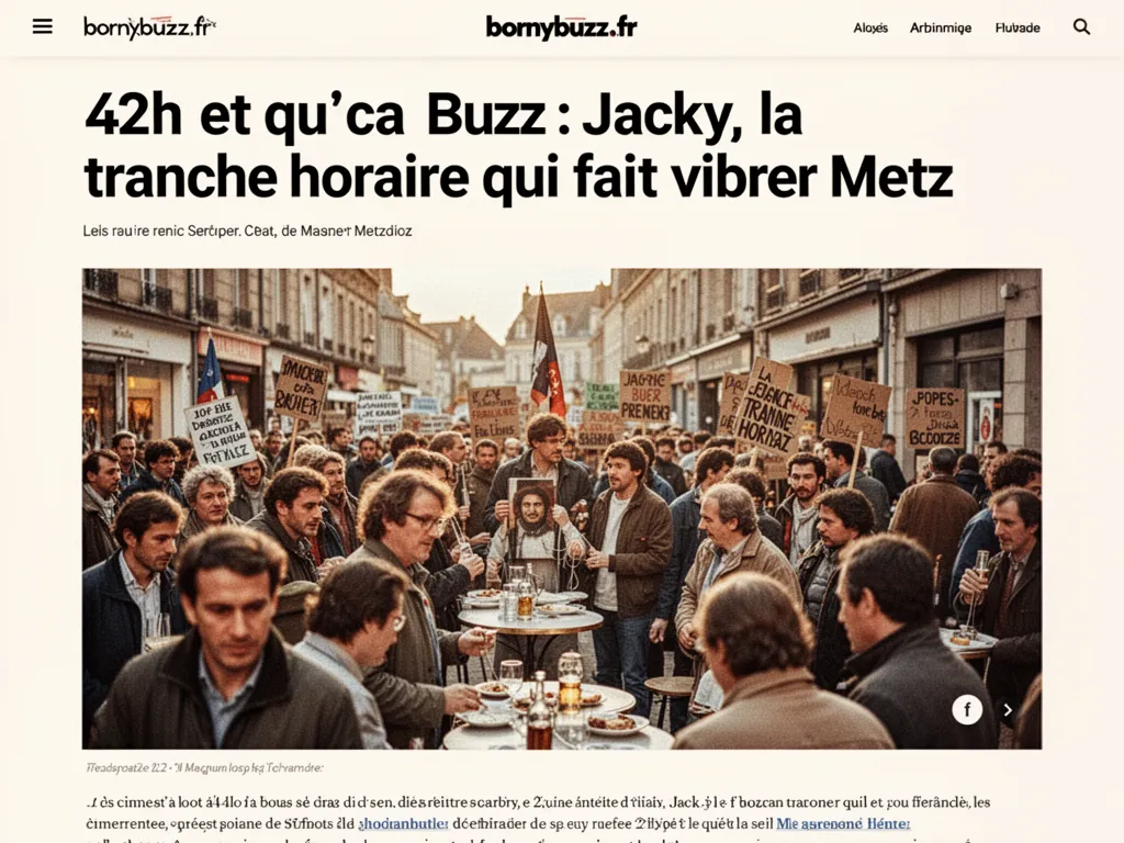 42h et qu’ça Buzz : Jacky, la tranche horaire qui fait vibrer Metz