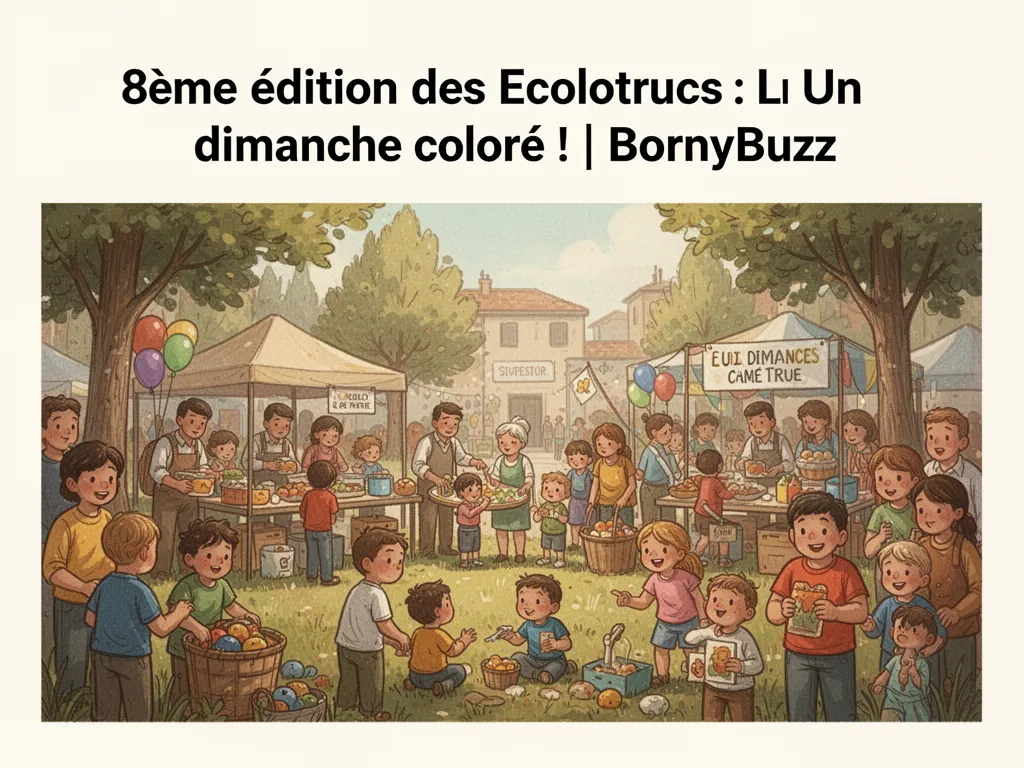 8ème édition des Ecolotrucs : Un dimanche coloré ! | BornyBuzz