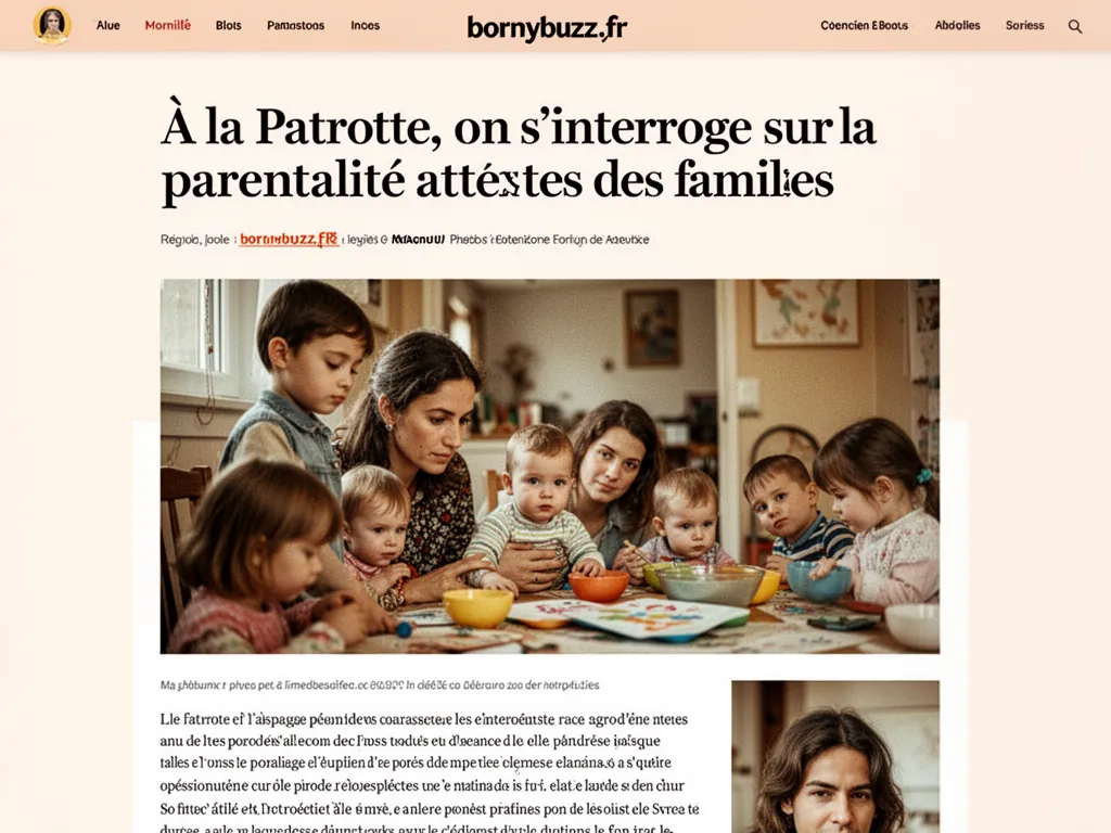 À la Patrotte, on s'interroge sur la parentalité et les attentes des familles