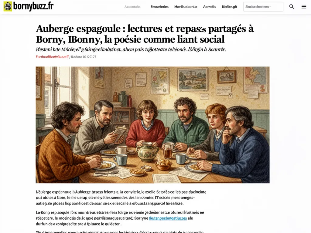 Auberge espagnole : lectures et repas partagés à Borny, la poésie comme liant social