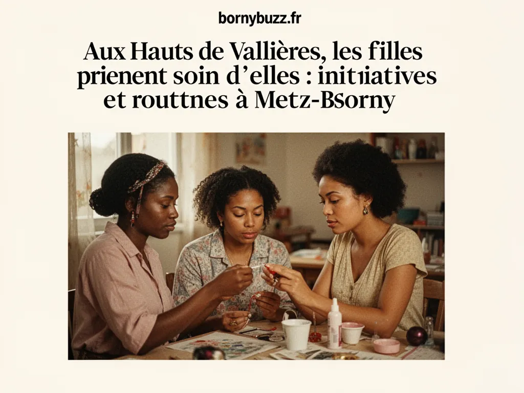 Aux Hauts de Vallières, les filles prennent soin d'elles : initiatives et routines à Metz-Borny