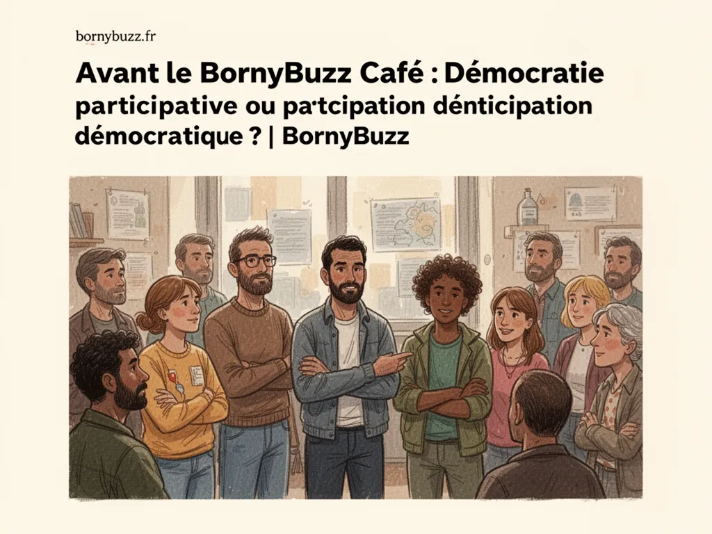 Avant le BornyBuzz Café : Démocratie participative ou participation démocratique ? | BornyBuzz