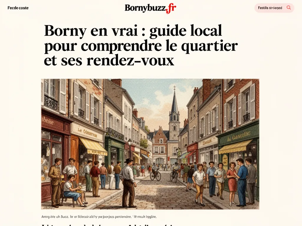 Borny en vrai : guide local pour comprendre le quartier et ses rendez‑vous