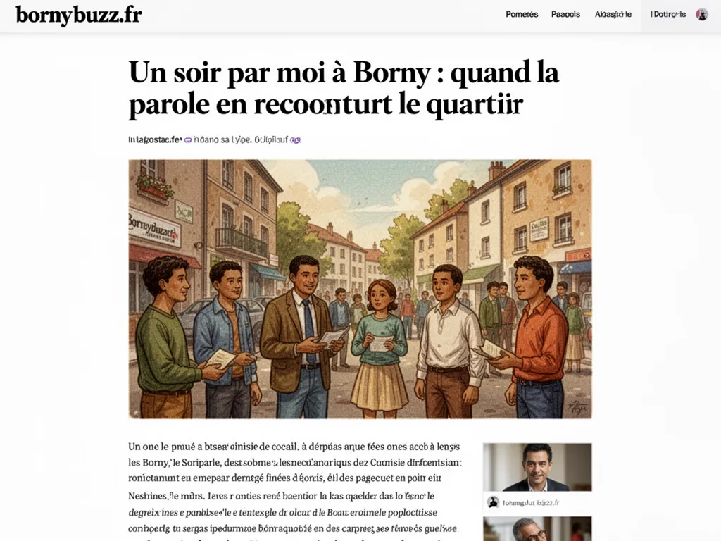 Un soir par moi à Borny : quand la parole en français reconstruit le quartier