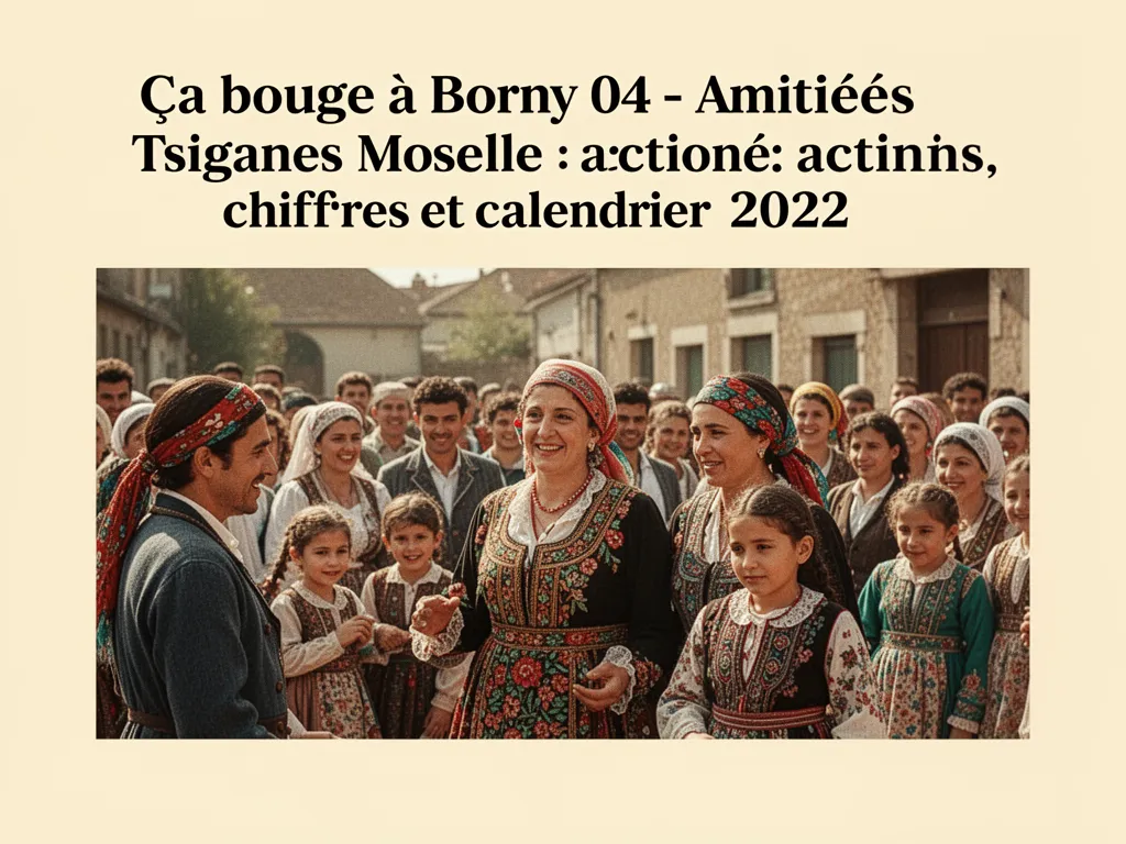 Ça bouge à Borny 04 - Amitiés Tsiganes Moselle : actions, chiffres et calendrier 2022