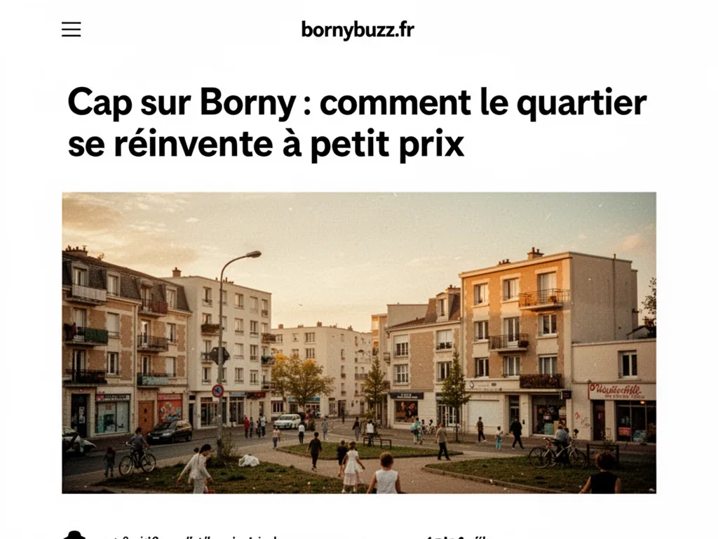 Cap sur Borny : comment le quartier se réinvente à petit prix