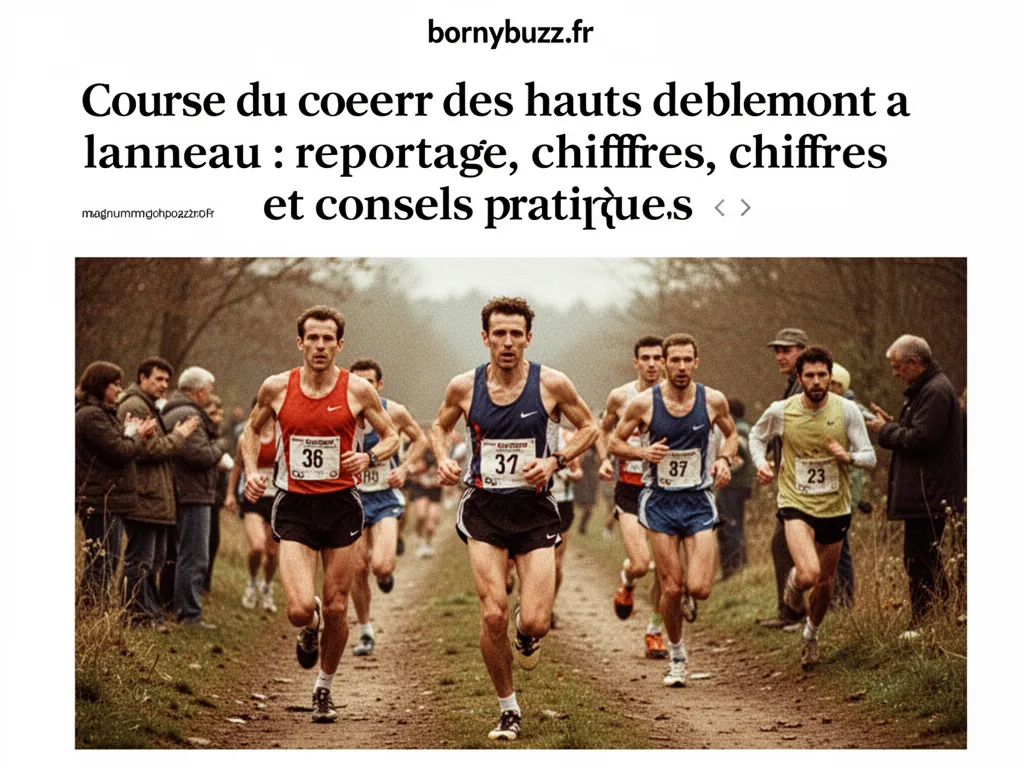 Course du coeur des hauts de blemont a lanneau : reportage, chiffres et conseils pratiques