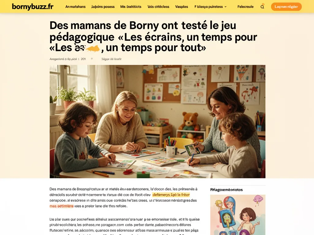 Des mamans de Borny ont testé le jeu pédagogique «Les écrans, un temps pour tout»