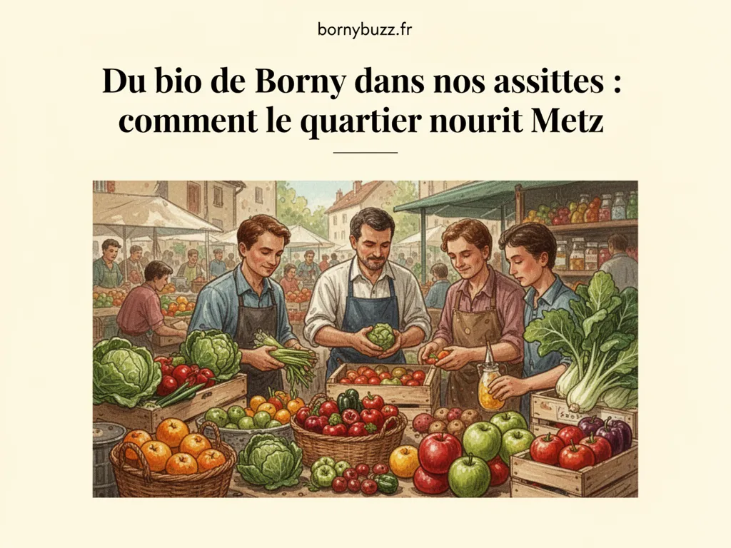 Du bio de Borny dans nos assiettes : comment le quartier nourrit Metz