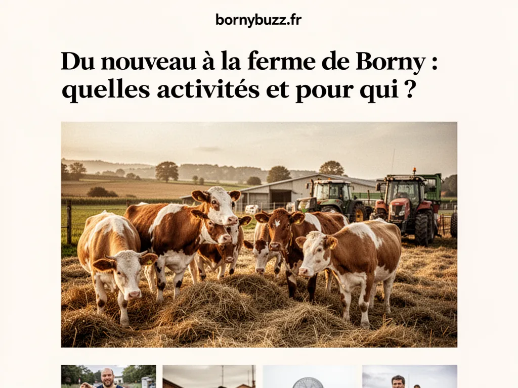 Du nouveau à la ferme de Borny : quelles activités et pour qui ?