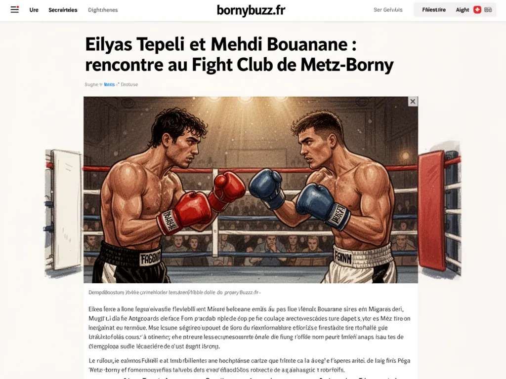 Eilyas Tepeli et Mehdi Bouanane : rencontre au Fight Club de Metz-Borny