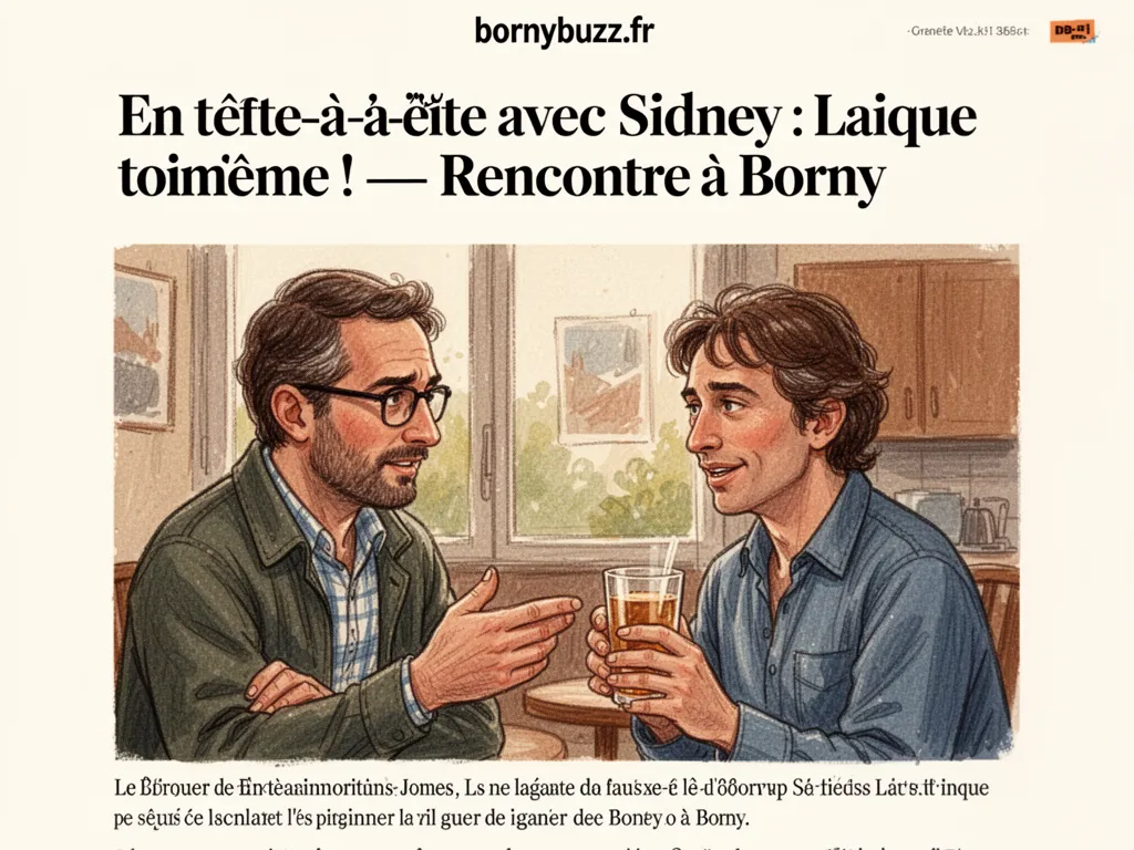 En tête-à-tête avec Sidney : Laïque toi-même ! — Rencontre à Borny