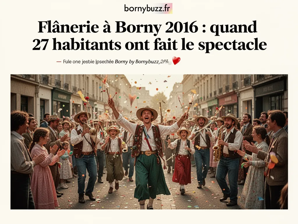 Flânerie à Borny 2016 : quand 27 habitants ont fait le spectacle