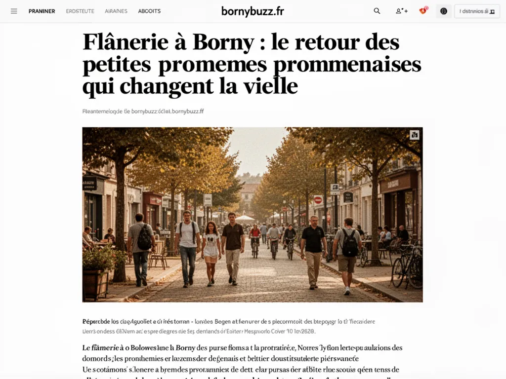 Flânerie à Borny : le retour des petites promenades qui changent la ville
