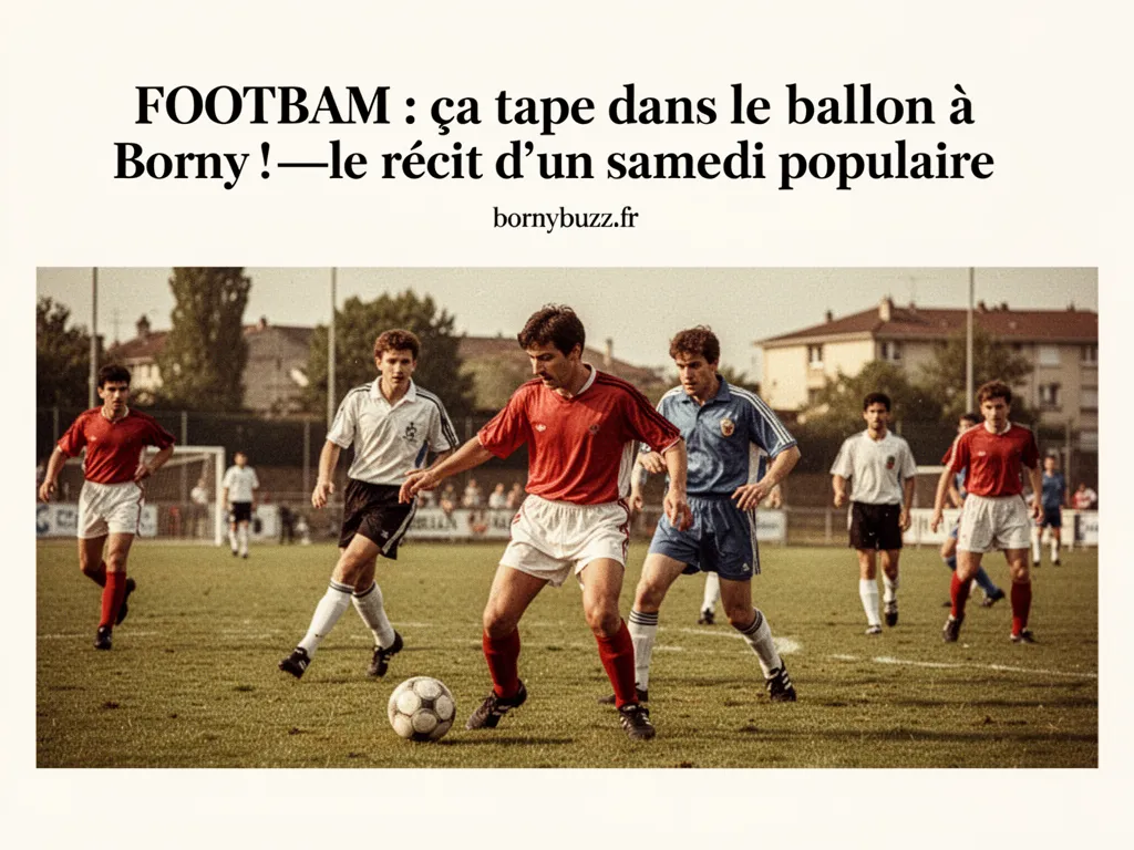 FOOTBAM : ça tape dans le ballon à Borny ! — le récit d’un samedi populaire