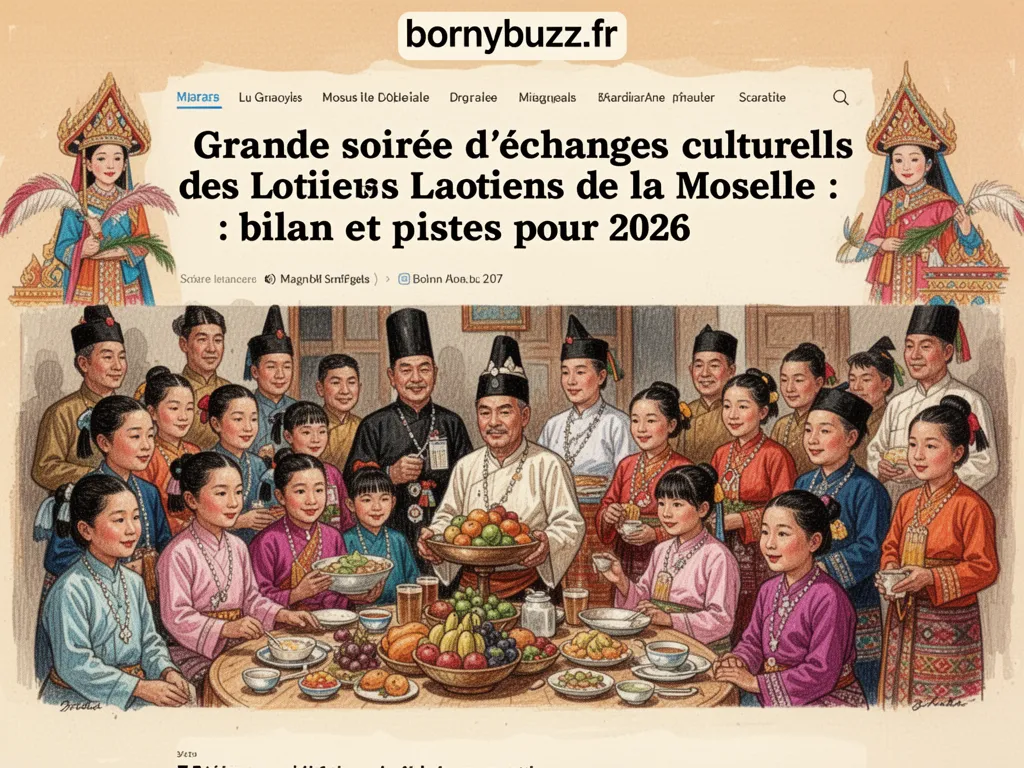 Grande soirée d’échanges culturels des Laotiens de la Moselle : bilan et pistes pour 2026