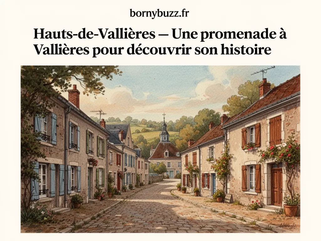 Hauts-de-Vallières — Une promenade à Vallières pour découvrir son histoire