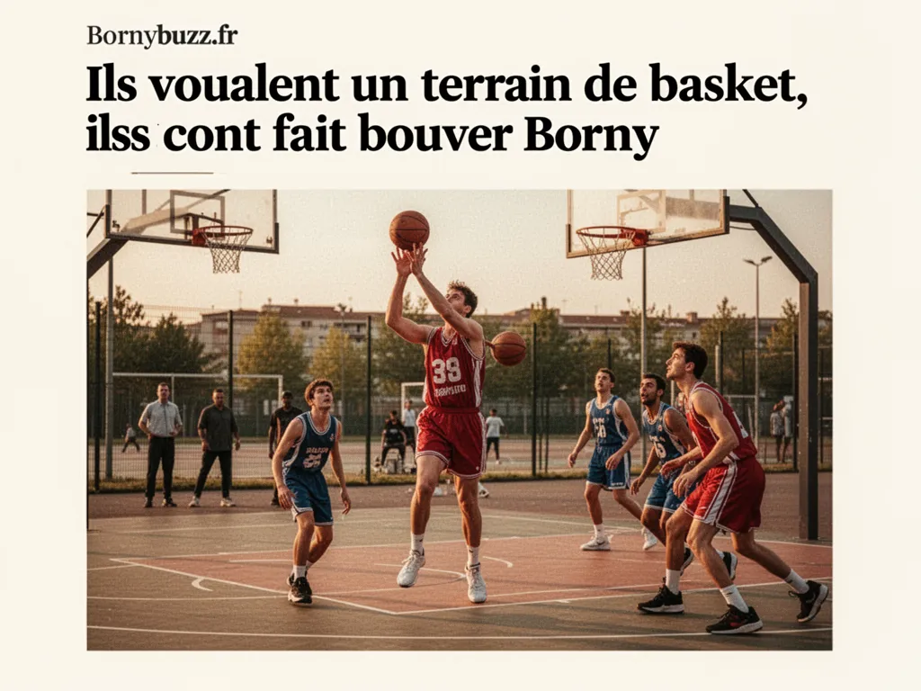 Ils voulaient un terrain de basket, ils ont fait bouger Borny