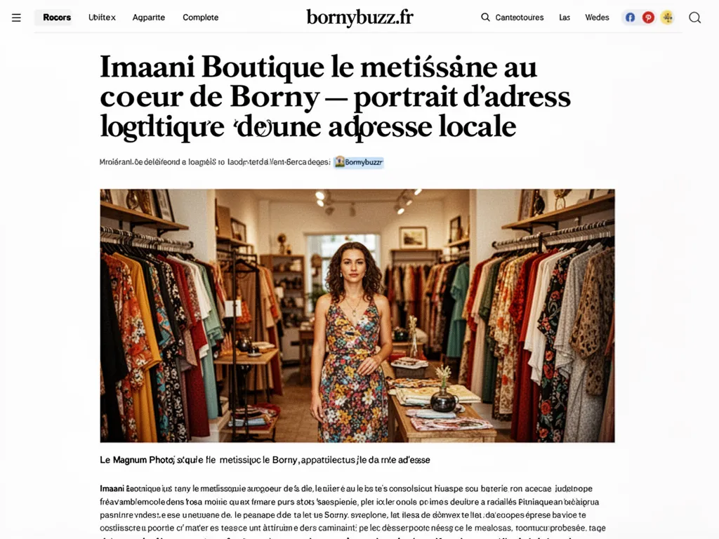 Imaani Boutique le metissage au coeur de Borny : portrait d'une adresse locale