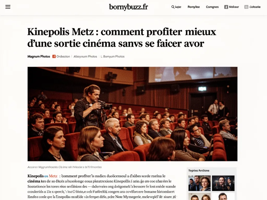 Kinepolis Metz : comment profiter mieux d'une sortie cinéma sans se faire avoir