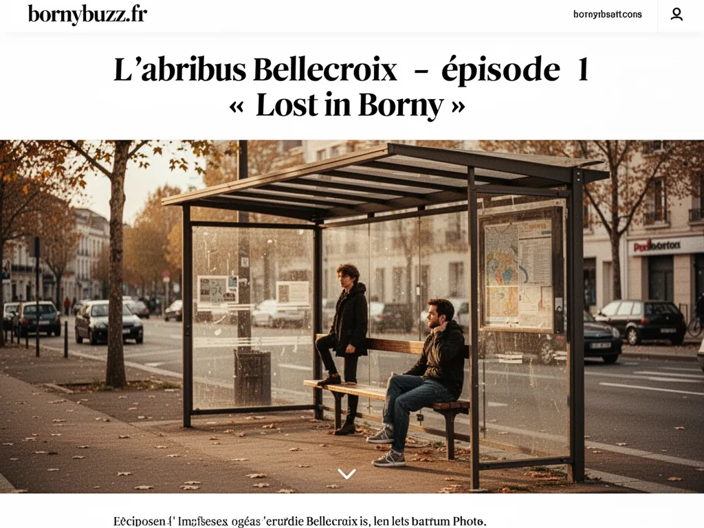 L'abribus Bellecroix - épisode 1 « Lost in Borny »