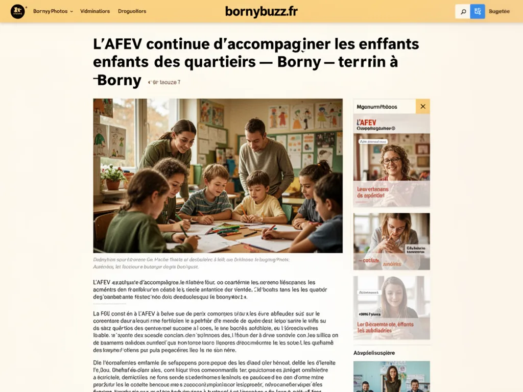 L'AFEV continue d'accompagner les enfants des quartiers : sur le terrain à Borny