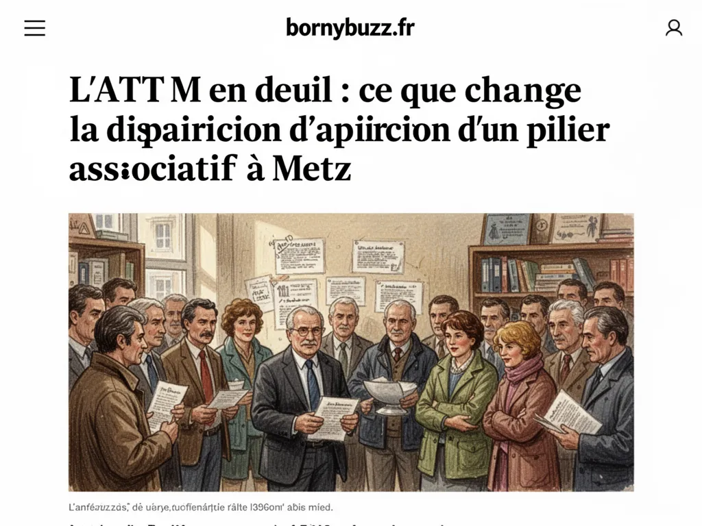 L'ATTM en deuil : ce que change la disparition d'un pilier associatif à Metz