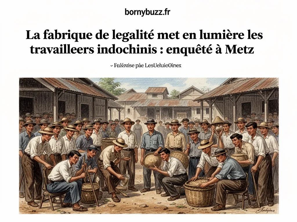 La fabrique de legalite met en lumiere les travailleurs indochinois : enquête à Metz