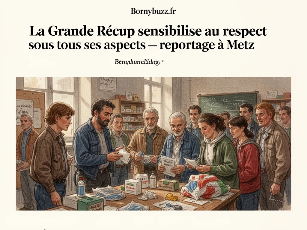 La Grande Récup sensibilise au respect sous tous ses aspects : reportage à Metz