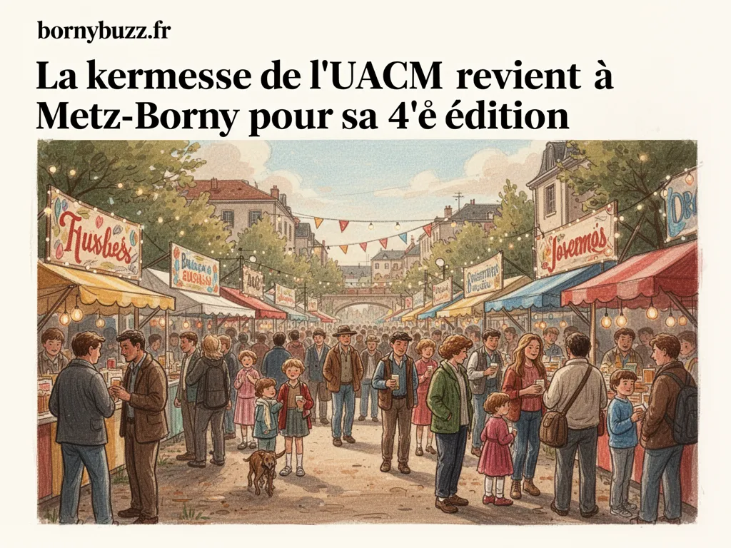 La kermesse de l'UACM revient à Metz-Borny pour sa 4ᵉ édition