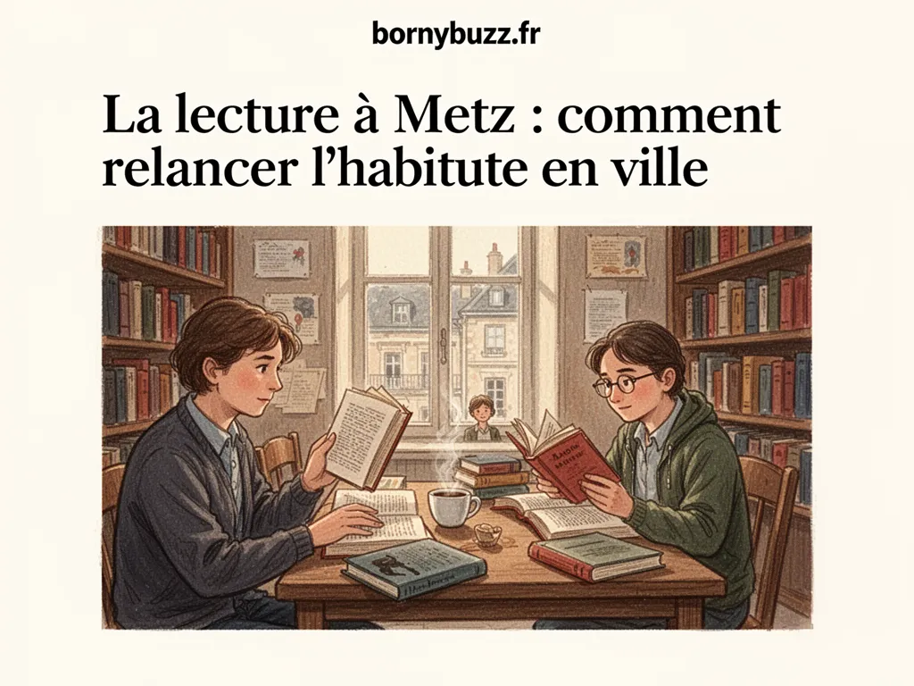 La lecture à Metz : comment relancer l'habitude en ville