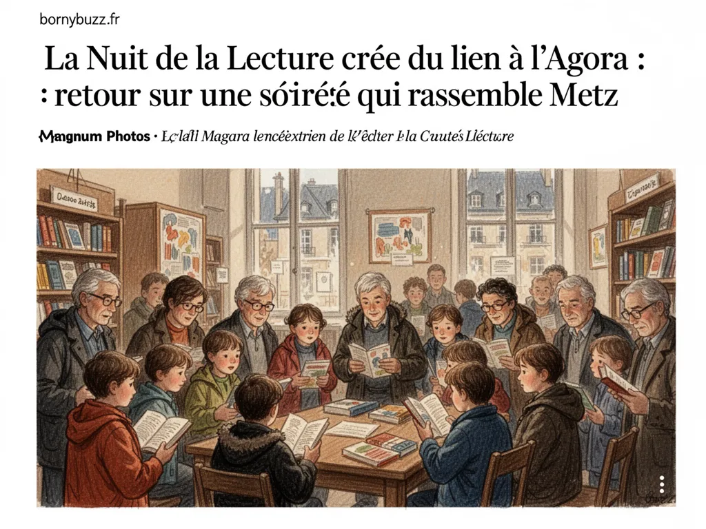 La Nuit de la Lecture crée du lien à l'Agora : retour sur une soirée qui rassemble Metz