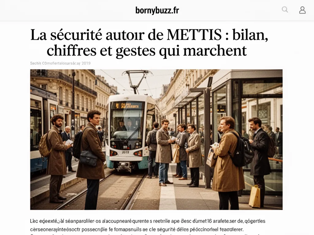 La sécurité autour de METTIS : bilan, chiffres et gestes qui marchent