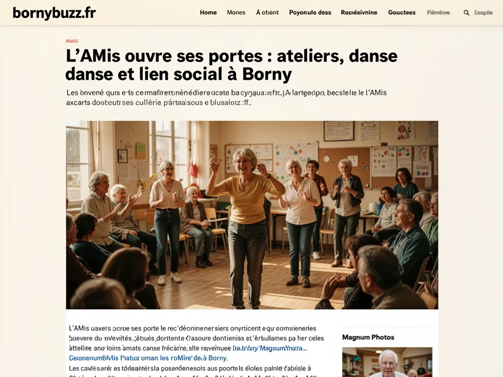 L'AMIs ouvre ses portes : ateliers, danse et lien social à Borny