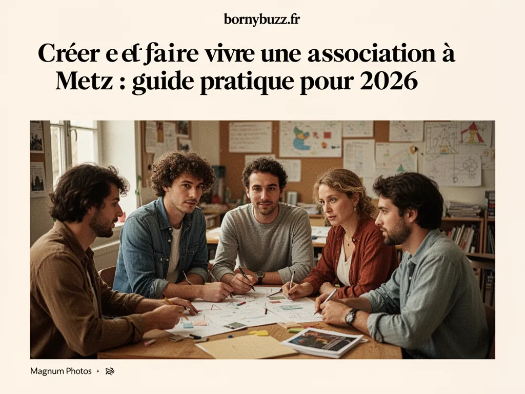 Créer et faire vivre une association à Metz : guide pratique pour 2026