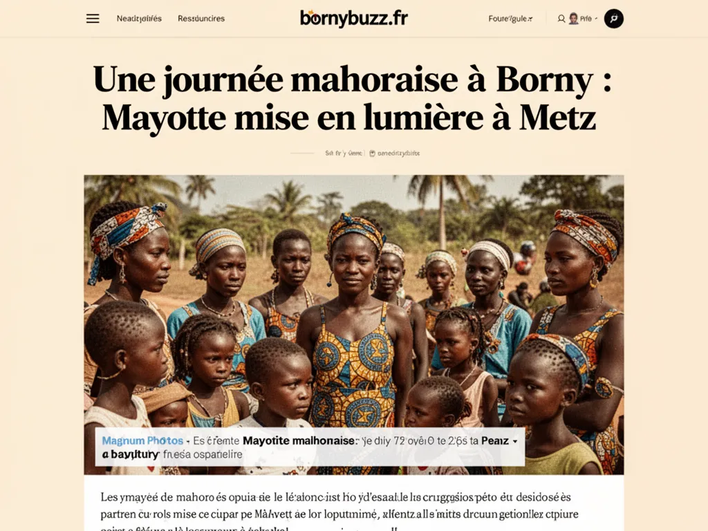 Une journée mahoraise à Borny : Mayotte mise en lumière à Metz
