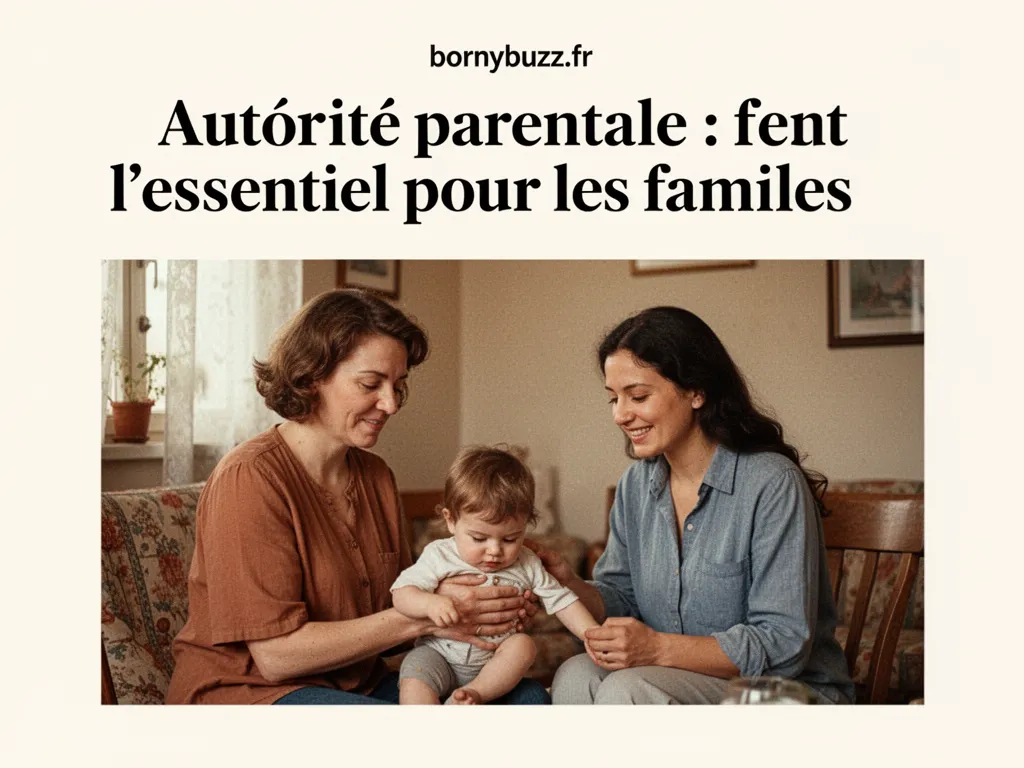 Autorité parentale : l'essentiel pour les familles