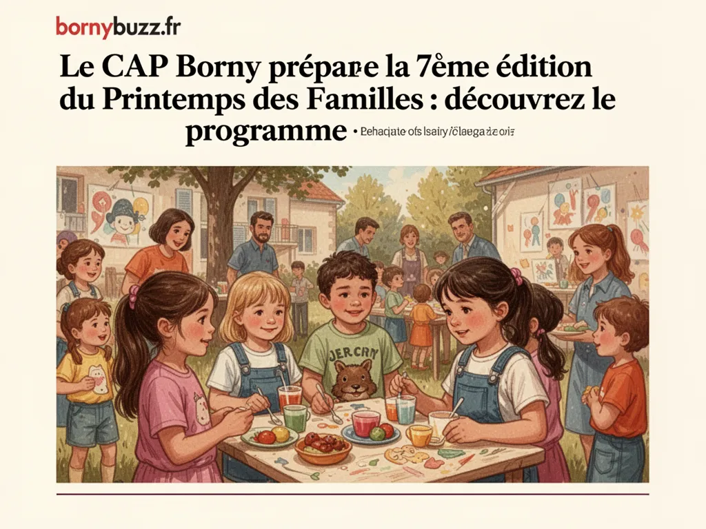 Le CAP Borny prépare la 7ème édition du Printemps des Familles : découvrez le programme