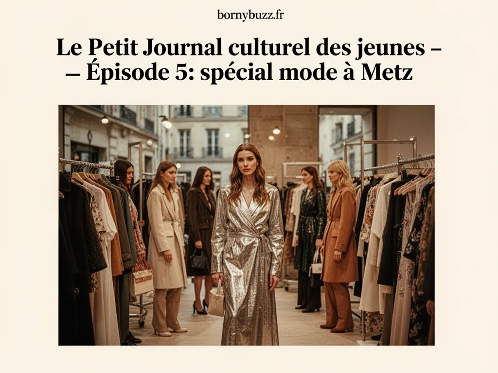 Le Petit Journal culturel des jeunes : Épisode 5 : spécial mode à Metz