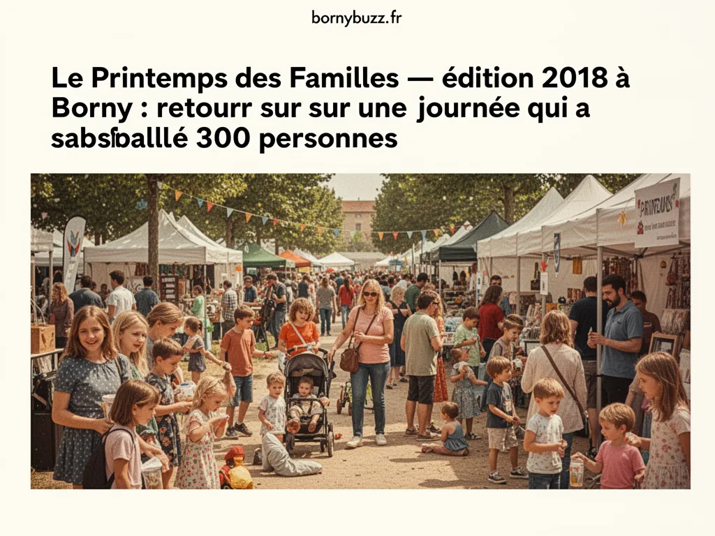 Le Printemps des Familles : édition 2018 à Borny : retour sur une journée qui a rassemblé 300 personnes