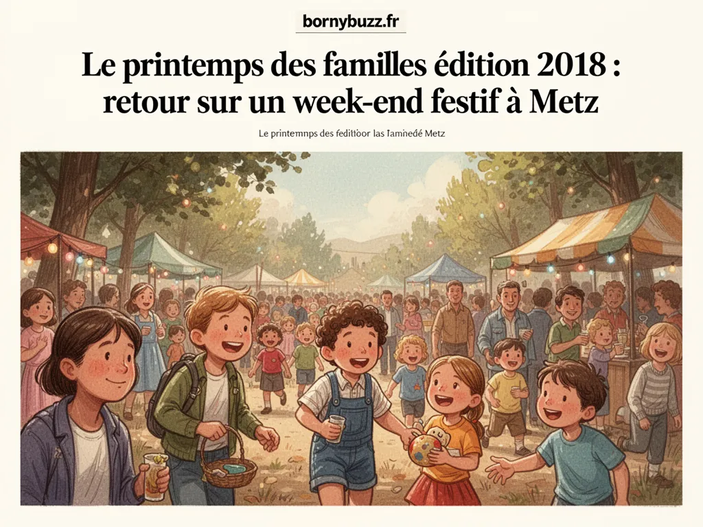 Le printemps des familles édition 2018 : retour sur un week-end festif à Metz