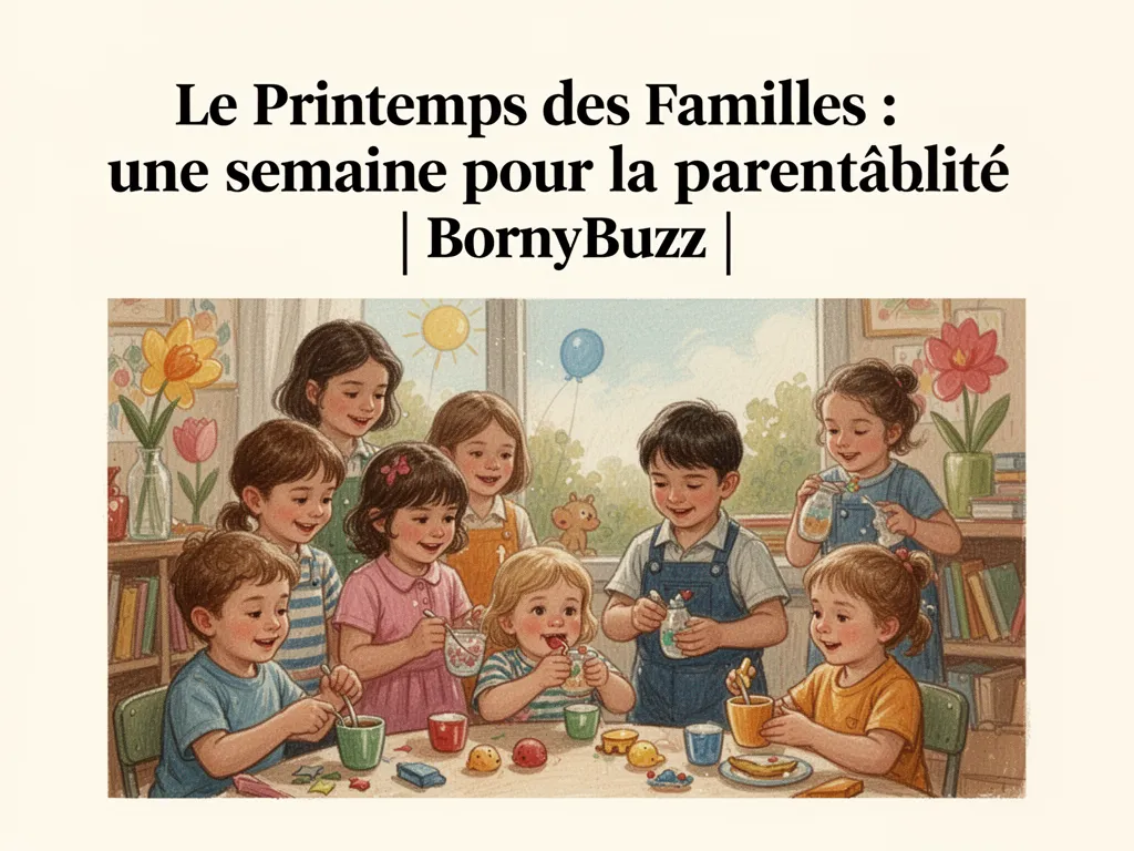 Le Printemps des Familles : une semaine pour la parentalité | BornyBuzz
