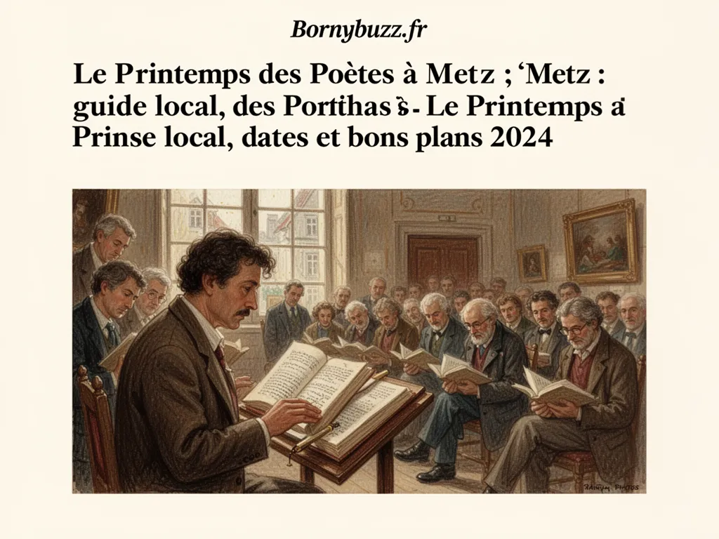 Le Printemps des Poètes à Metz : guide local, dates et bons plans 2024