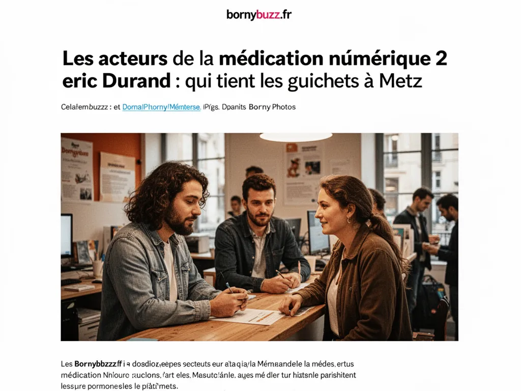 Les acteurs de la mediation numerique 2 eric durand : qui tient les guichets à Metz