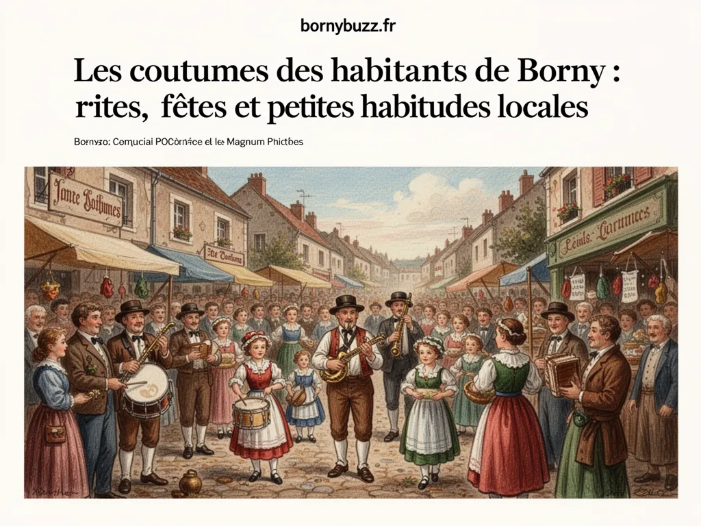 Les coutumes des habitants de Borny : rites, fêtes et petites habitudes locales