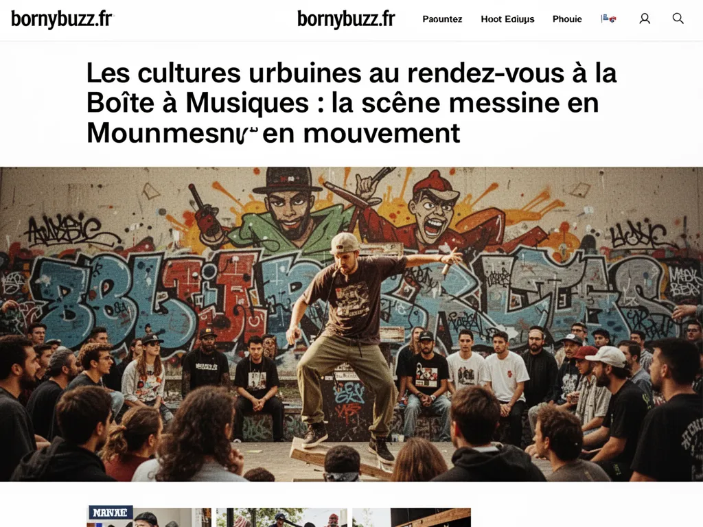 Les cultures urbaines au rendez-vous à la Boîte à Musiques : la scène messine en mouvement