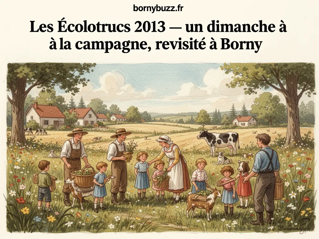 Les Écolotrucs 2013 : un dimanche à la campagne, revisité à Borny
