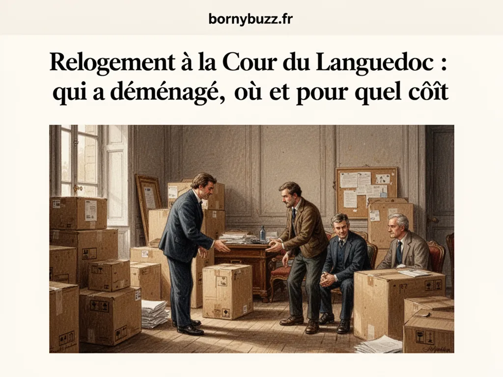 Relogement à la Cour du Languedoc : qui a déménagé, où et pour quel coût