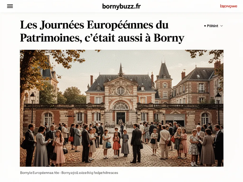 Les Journées Européennes du Patrimoine, c'était aussi à Borny